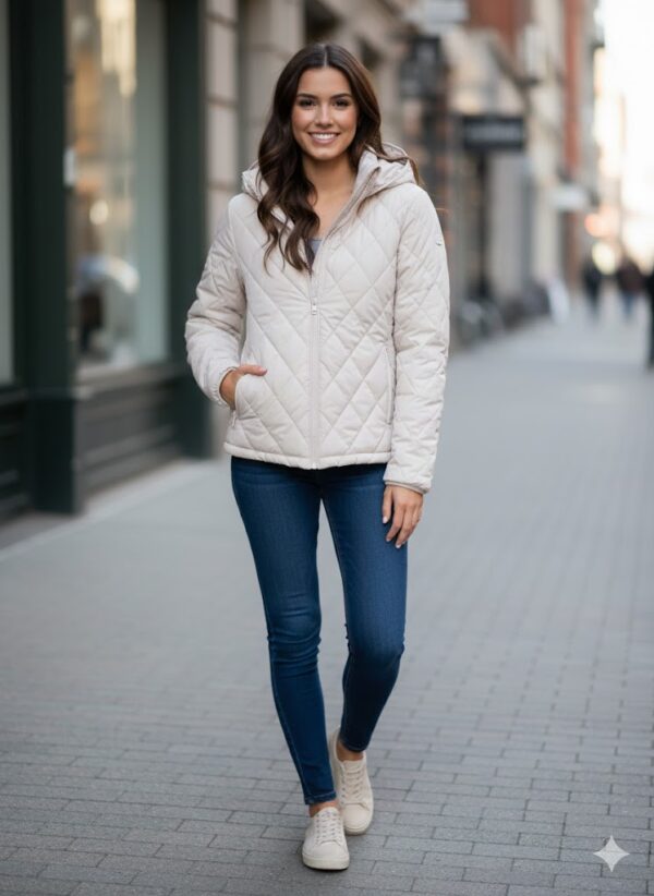 Women’s Quilted Hooded Jacket