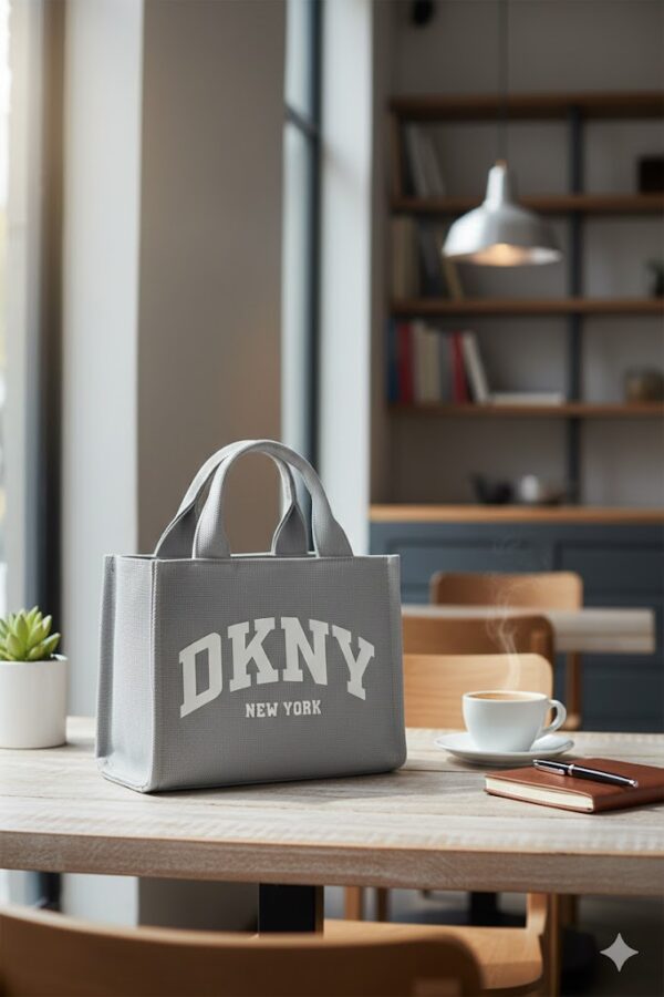 DKNY Grey Mini Tote Bag