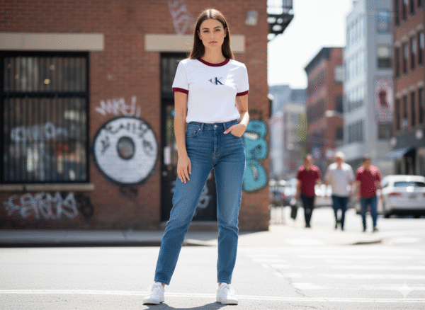 Calvin Klein Logo T-Shirt – Classic Casual Style