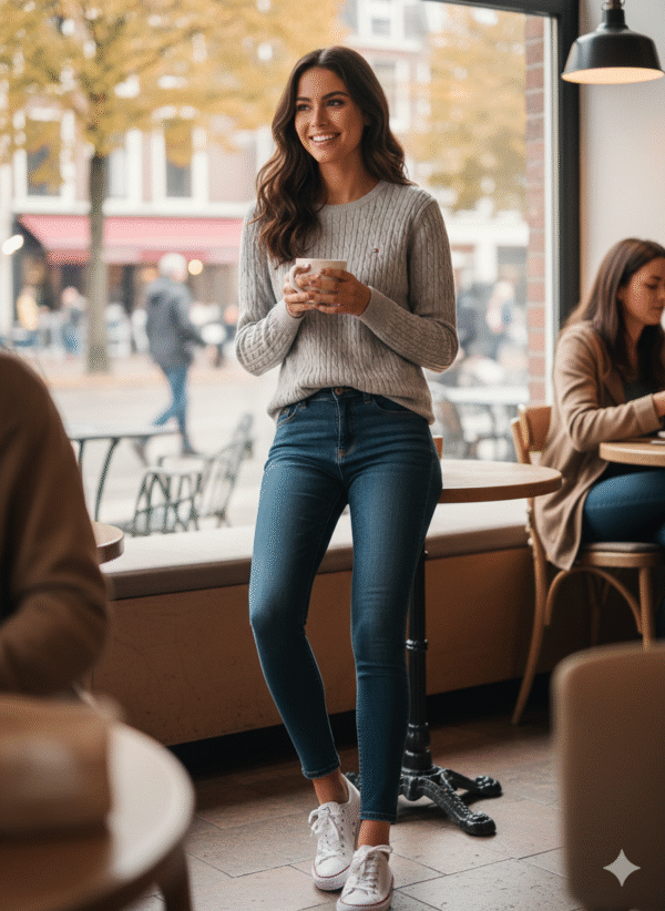 Elegant Women’s Classic Knit Top