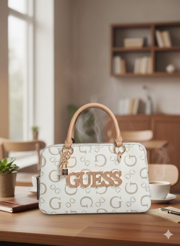 GUESS Off-White Handbag