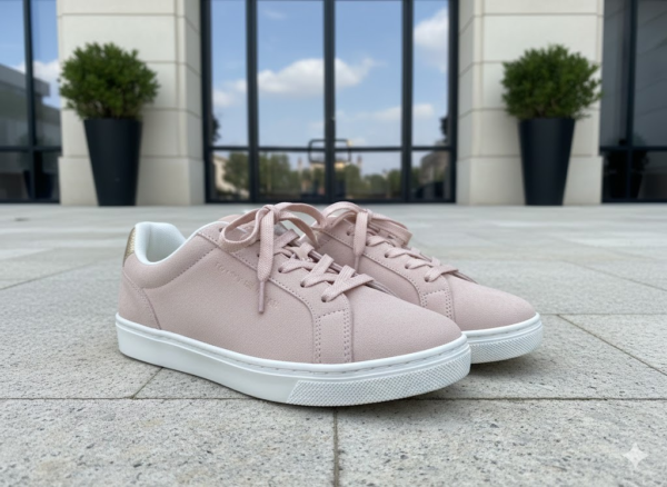 Blush Pink Casual Sneakers