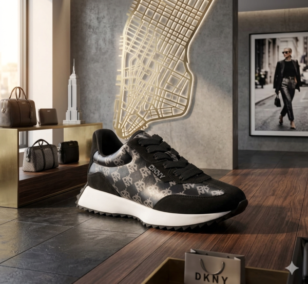 Women’s DKNY Logo Sneakers